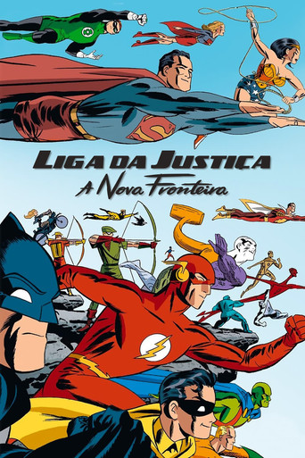 Poster de Liga da Justiça: A Nova Fronteira