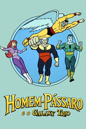 Poster de Homem-Pássaro e o Galaxy Trio