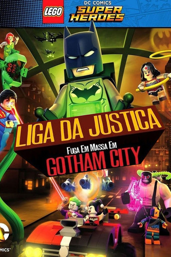 Poster de LEGO Super Heroes: DC Liga da Justiça - Revolta em Gotham