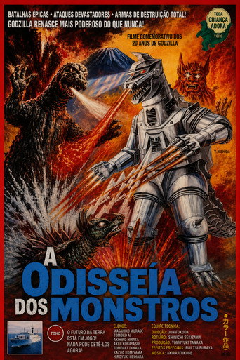 Poster de A Odisséia Dos Monstros
