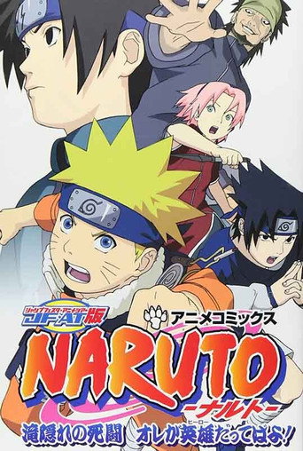 Poster de Naruto: OVA 2 - Batalha na Cachoeira Escondida. Eu sou o Herói!