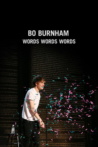 Poster de Bo Burnham: Words, Words, Words