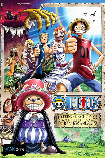Poster de One Piece: O Reino de Chopper na Ilha dos Animais Estranhos