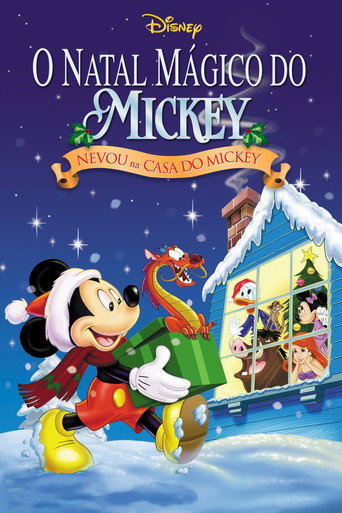 Poster de O Natal Mágico do Mickey - Nevou na Casa do Mickey