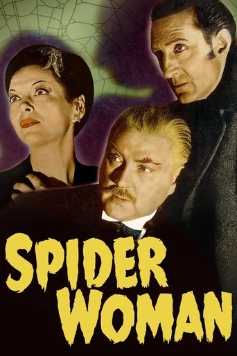 Poster de Sherlock Holmes e a Mulher Aranha